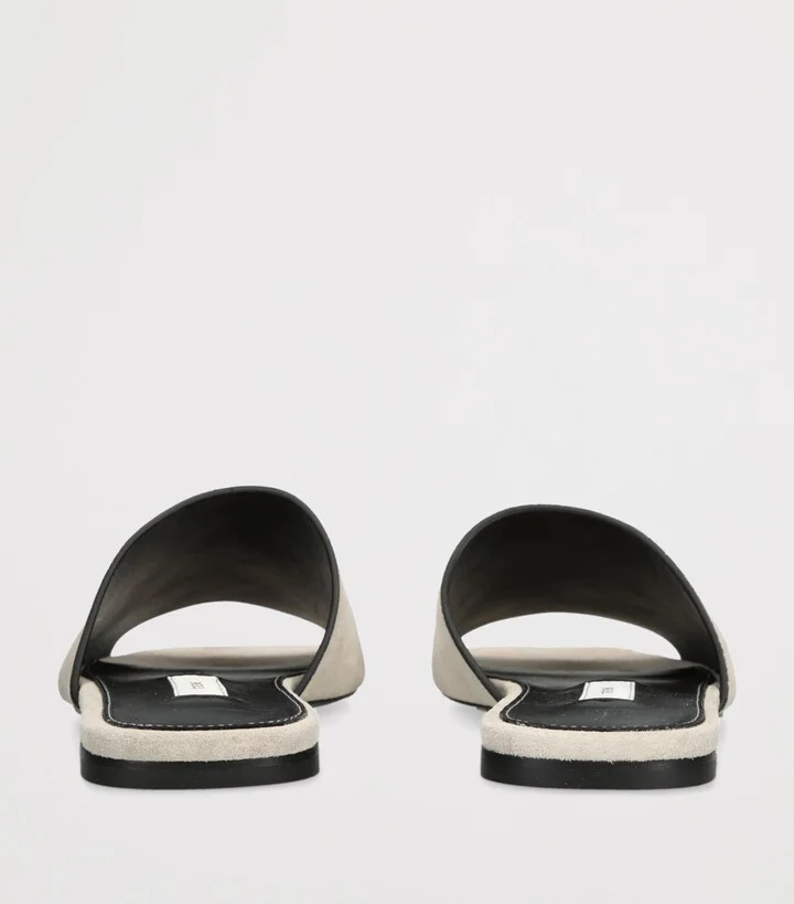 Totême Leather Bandeau Slides - Image 2