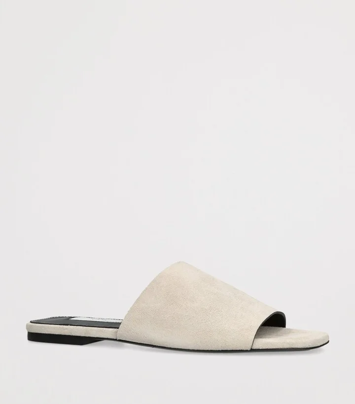 Totême Leather Bandeau Slides - Image 3