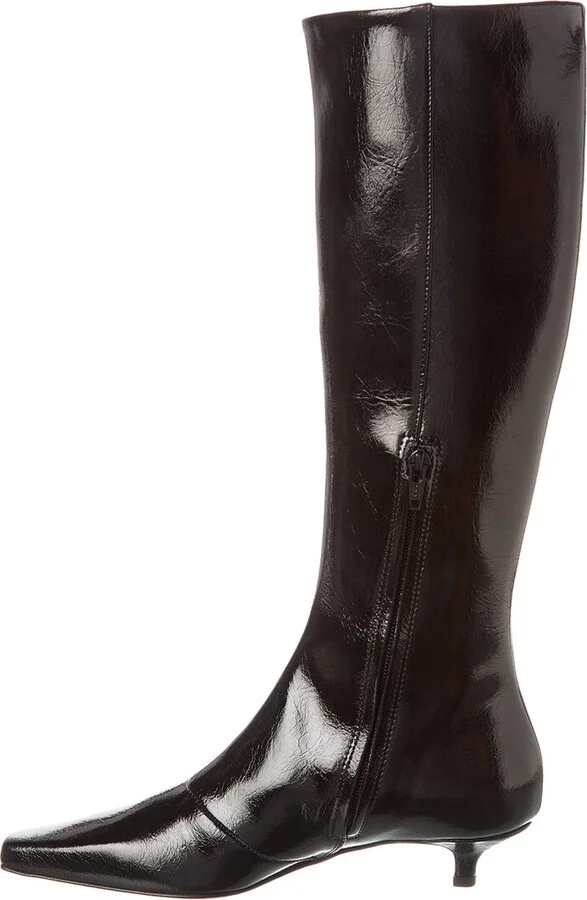 Toteme Leather Knee-High Boot - Image 2
