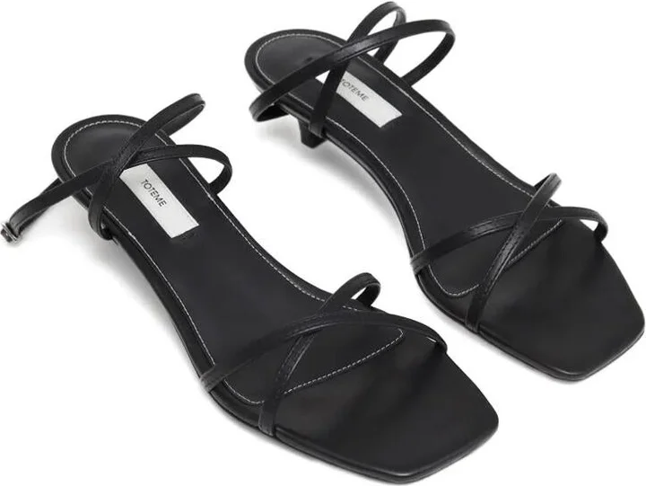 TOTEME Leather Sandals - Image 2