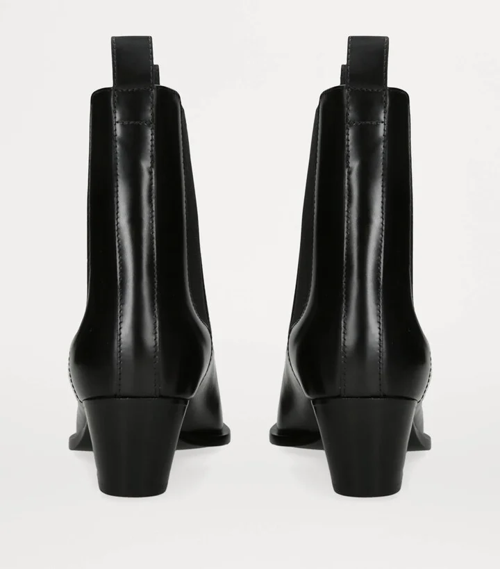 Totême Leather The City Ankle Boots 50 - Image 2