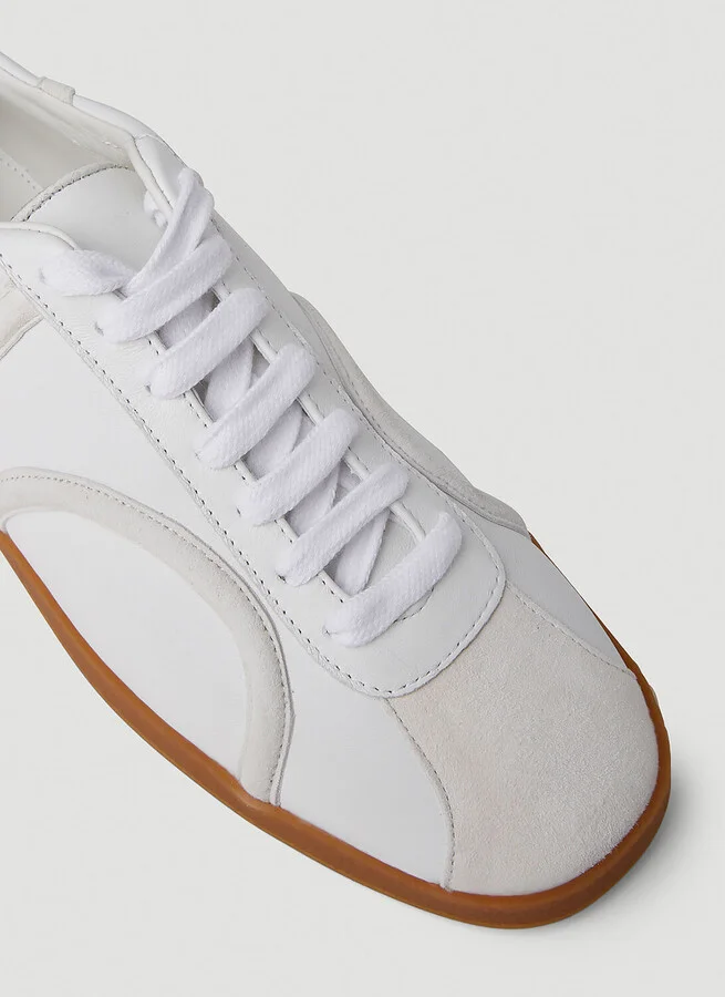 TOTEME Logo Sneakers - Woman Sneakers White Eu - 36 - Image 5