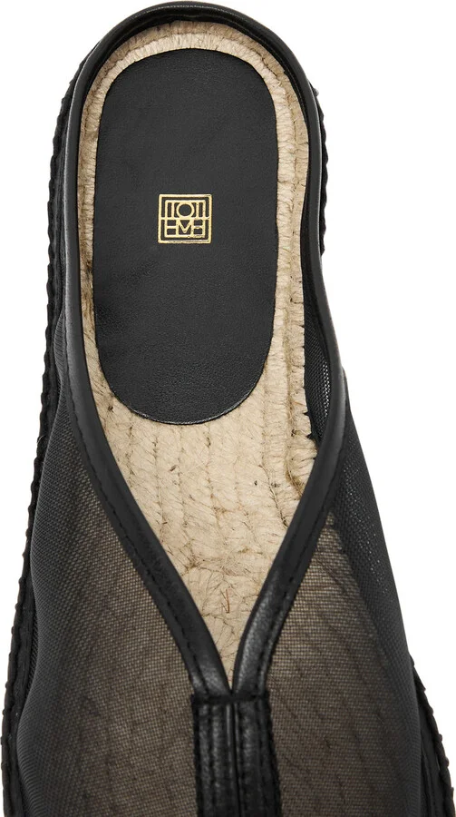 Toteme Mesh Mule Espadrilles - Image 4