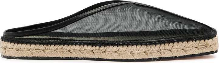 Toteme Mesh Mule Espadrilles