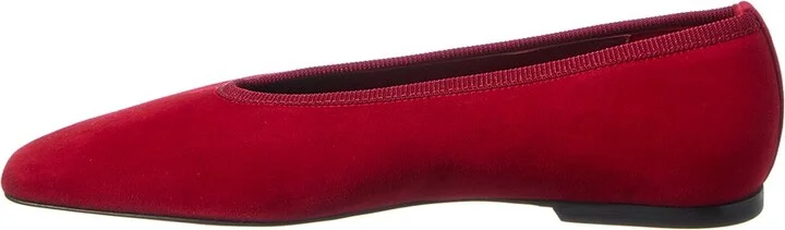 Toteme Minimalist Suede Ballerina Flat - Image 2