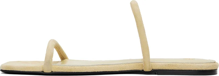TOTEME Off-White 'The Minimalist' Slides - Image 3