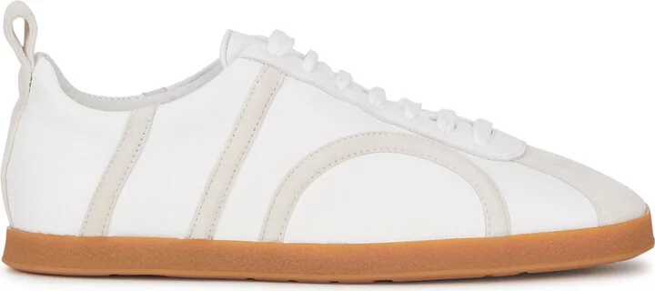 Toteme Panelled Leather Sneakers