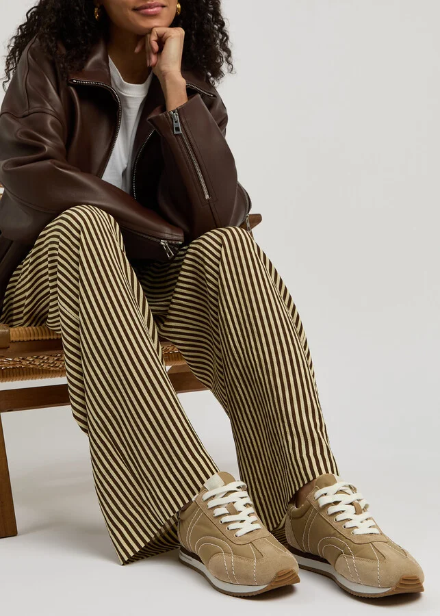 Toteme Panelled Nylon Sneakers - Image 5