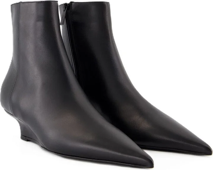TOTEME Sharp Ankle Boots - Image 2