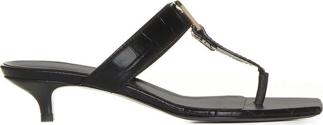 Totême The Belted Embossed Mules