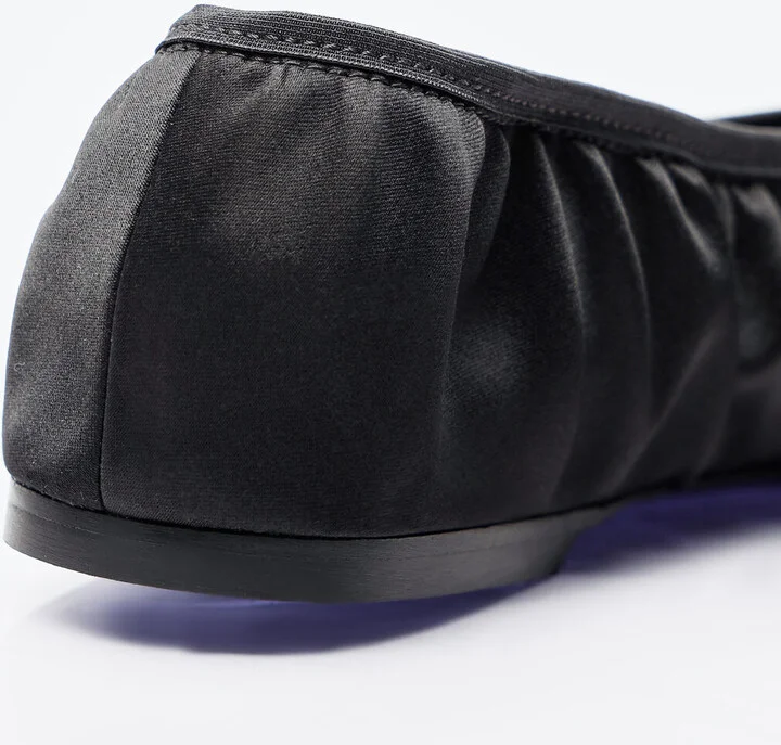 TOTEME The Gathered Flats - Woman Flats Black Eu - 38 - Image 5