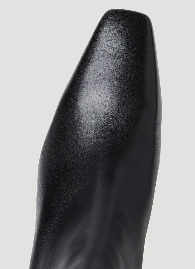 TOTEME The Mid Heel Boots - Woman Boots Black Eu - 36 - Image 7