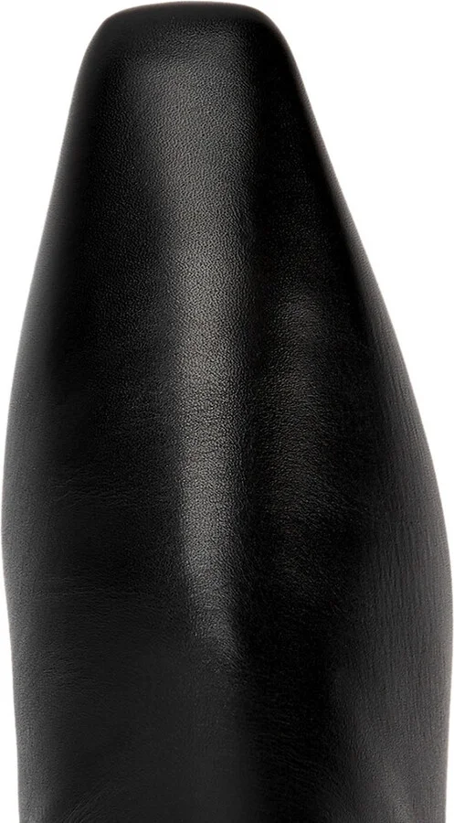 Toteme The Mid Heel Leather Ankle Boots - Image 4