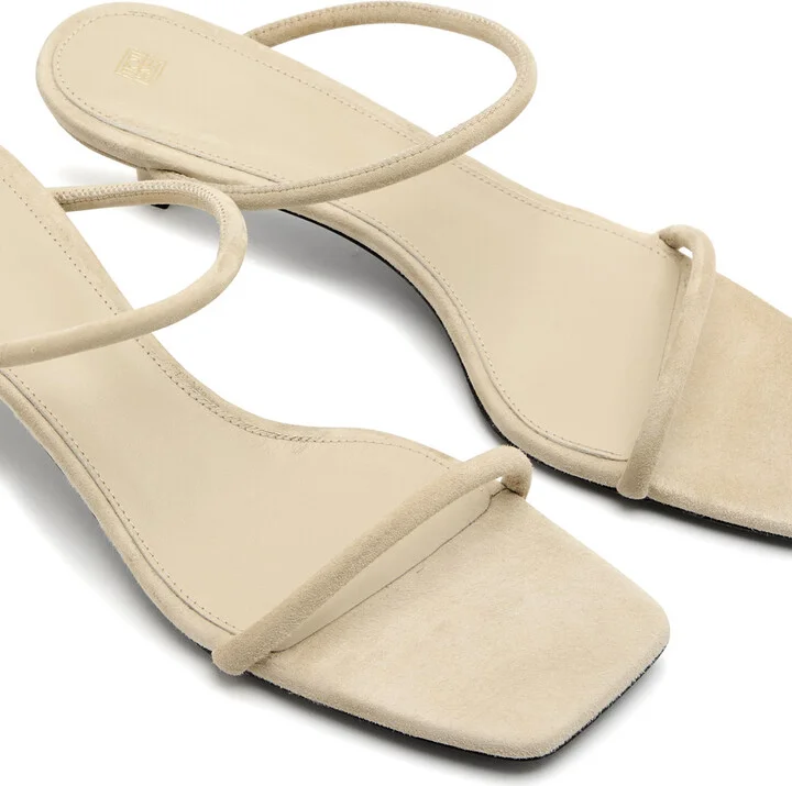 Toteme The Minimalist 40 Suede Mules - Image 3