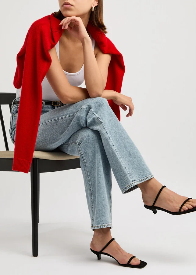 Toteme The Minimalist 40 Suede Mules - Image 5