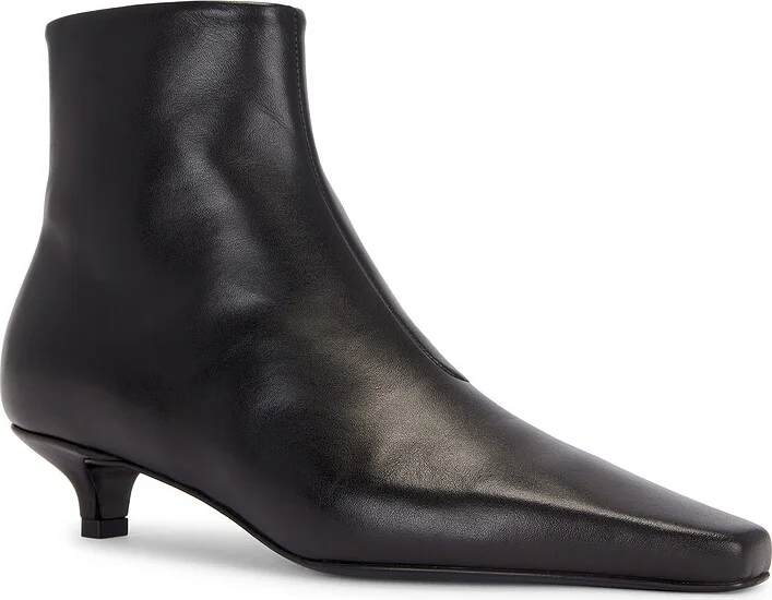 Toteme The Slim Ankle Boot in Black - Image 2