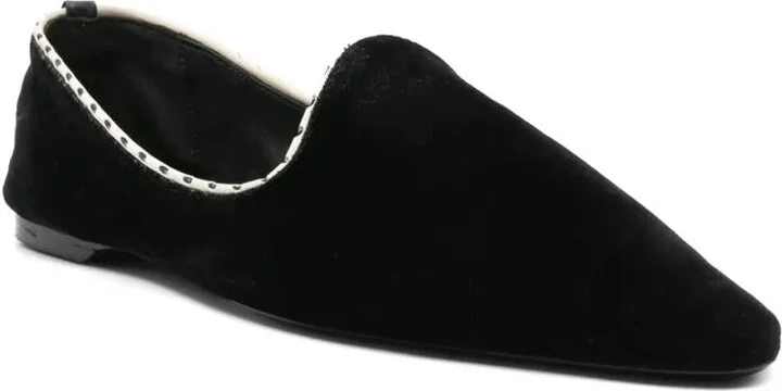TOTEME Velvet Ballerinas - Image 2