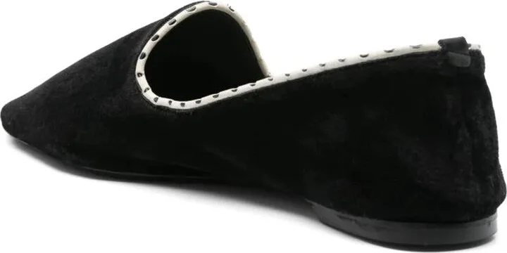 TOTEME Velvet Ballerinas - Image 3