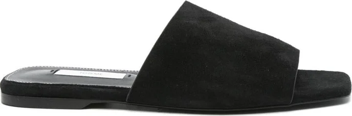 TOTEME Velvet Flat Sandals