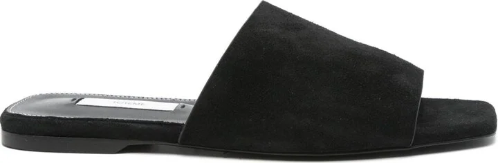 TOTEME Velvet Flat Sandals