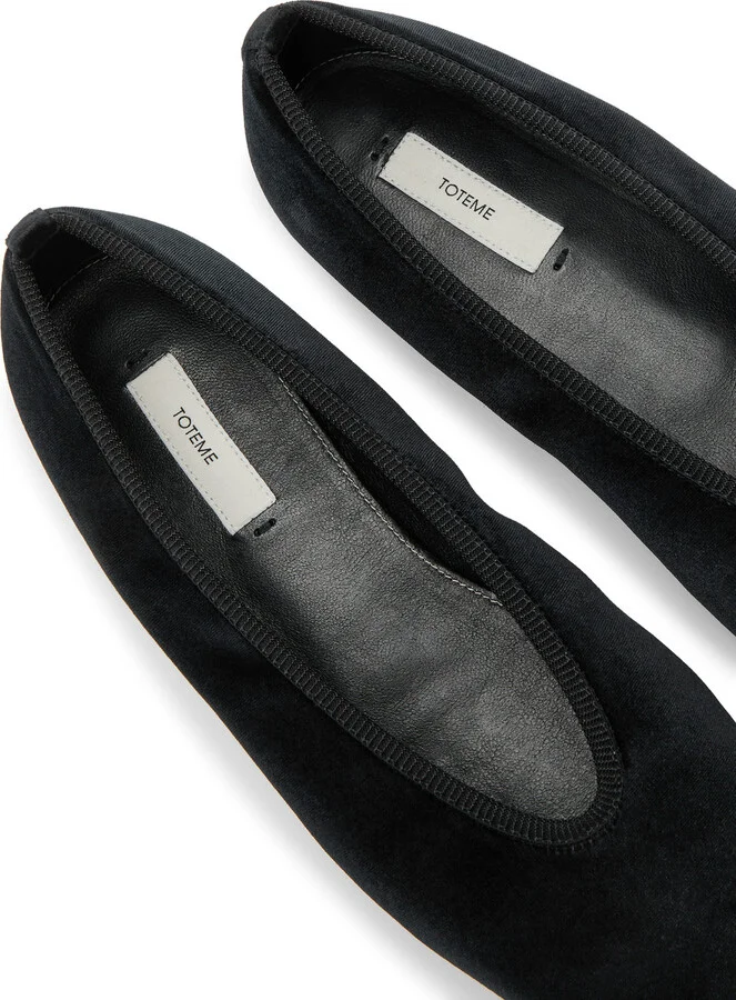 Toteme Velvet Flats - Image 4