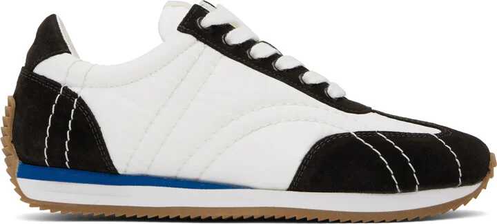 WHITE/DARK BROWN 287