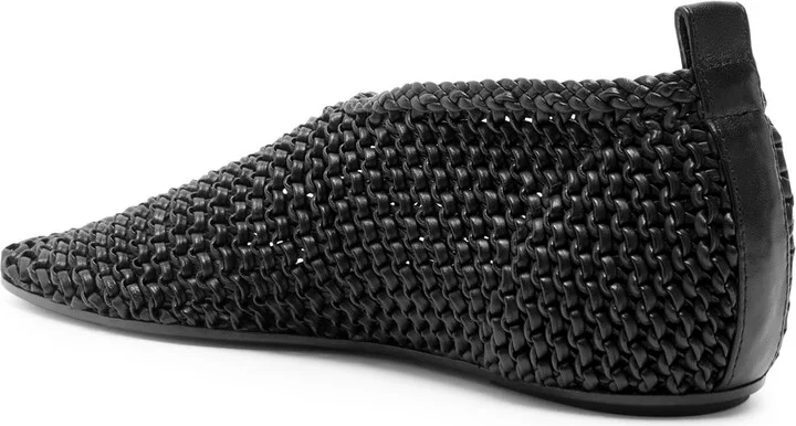 Toteme Woven Leather Flats - Image 2