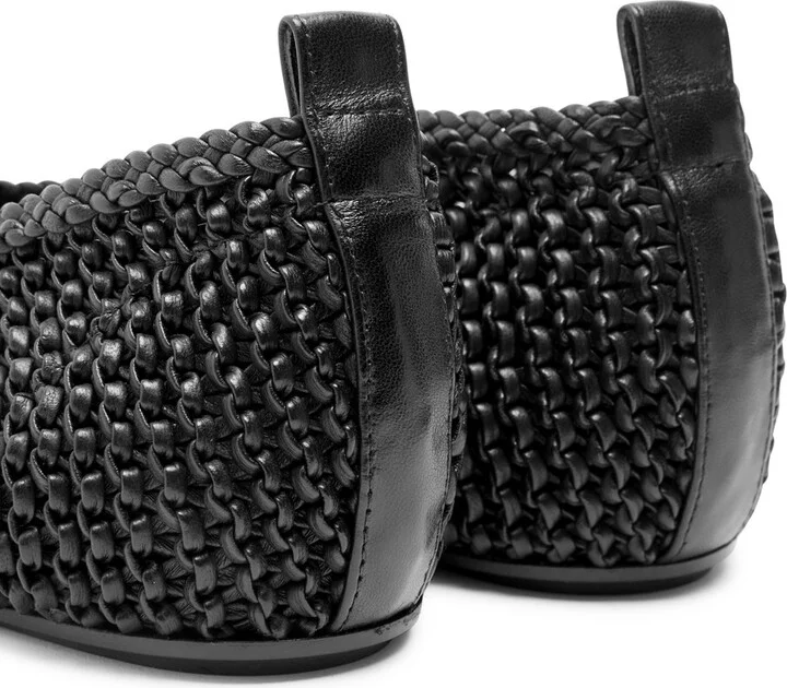 Toteme Woven Leather Flats - Image 4
