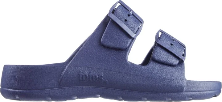 Totes Men's Double Buckle Adjustable Slides - Image 7