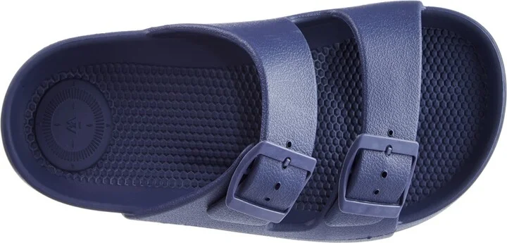 Totes Men's Double Buckle Adjustable Slides - Image 8