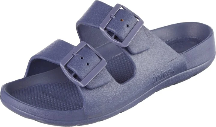 Totes Men's Double Buckle Adjustable Slides - Image 11
