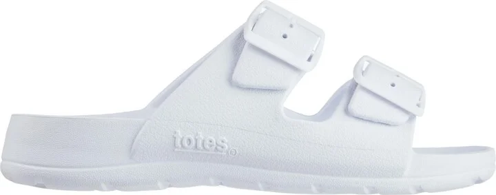 Totes Women's Double Buckle Adjustable Slide with Everywear - Image 2