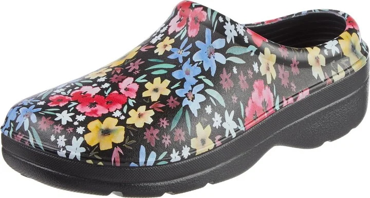 Black Garden Floral