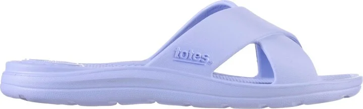 Totes Women's Molded Cross Slide Sandals with Everywear - Image 2