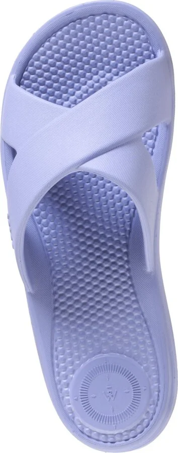 Totes Women's Molded Cross Slide Sandals with Everywear - Image 4