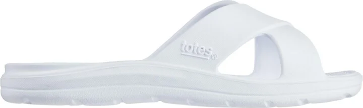 Totes Women's Molded Cross Slide Sandals with Everywear - Image 7
