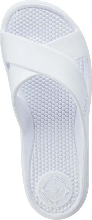 Totes Women's Molded Cross Slide Sandals with Everywear - Image 9