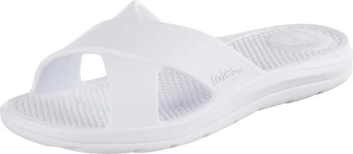 Totes Women's Molded Cross Slide Sandals with Everywear - Image 11