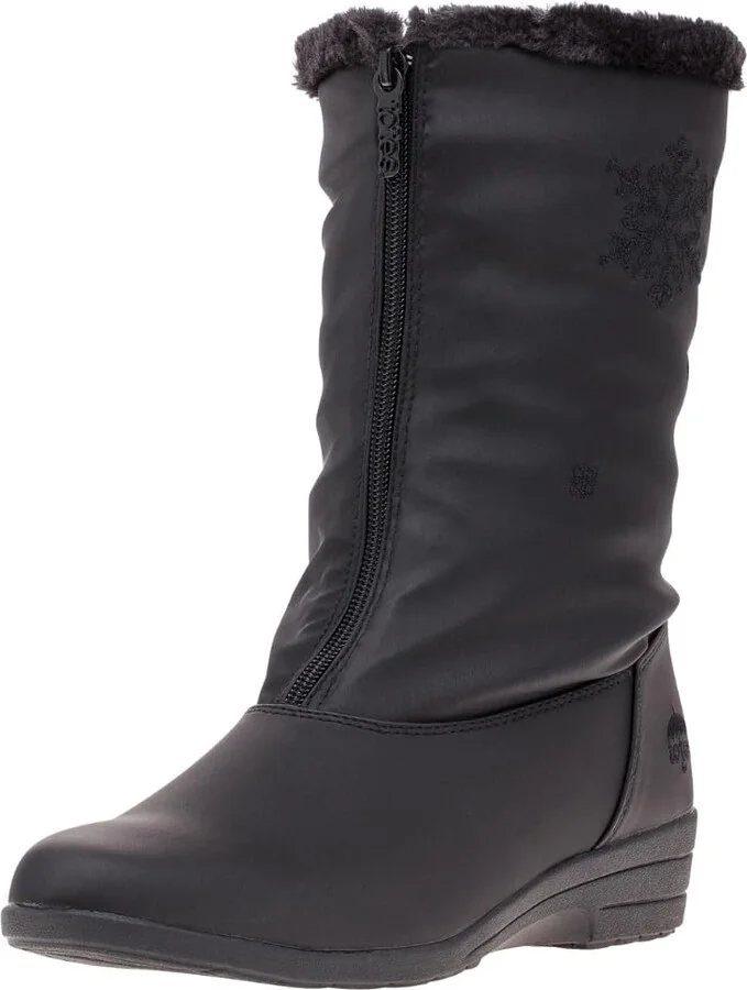 Black Wide Calf