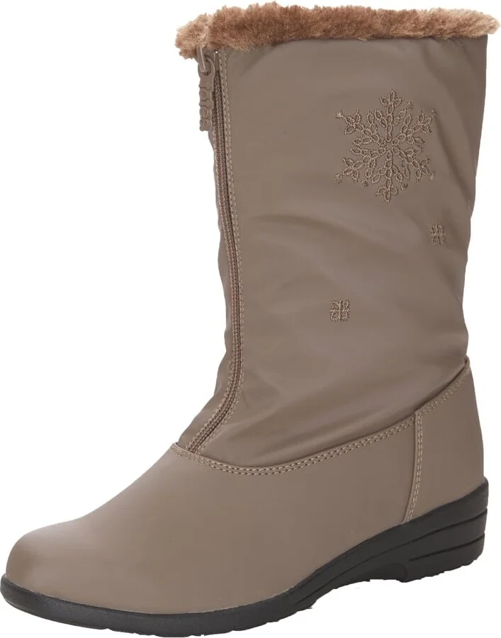 Taupe Wide Calf