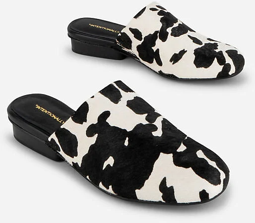 Touch Cowhide Slip-On Flats - Image 3