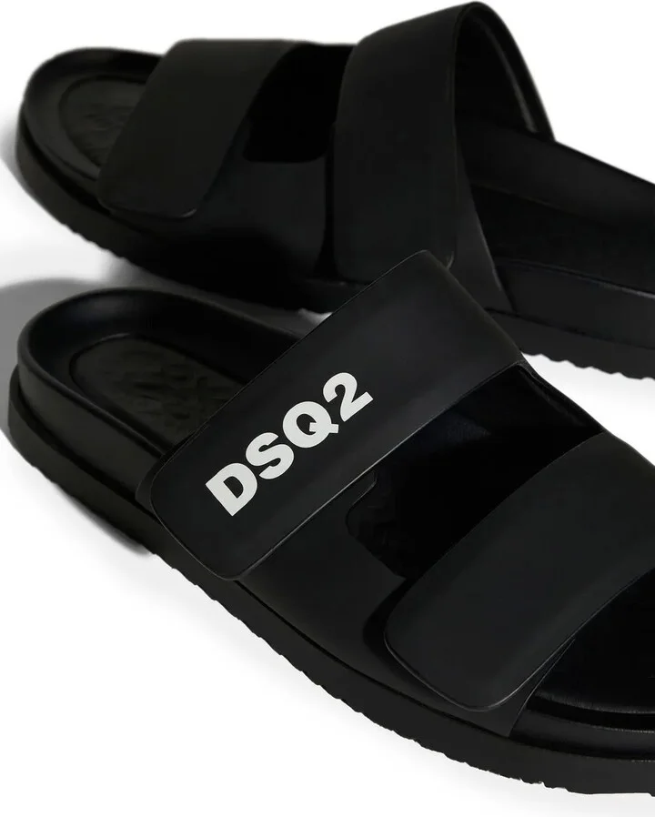 Touch-Strap Calf-Leather Sandals - Image 5