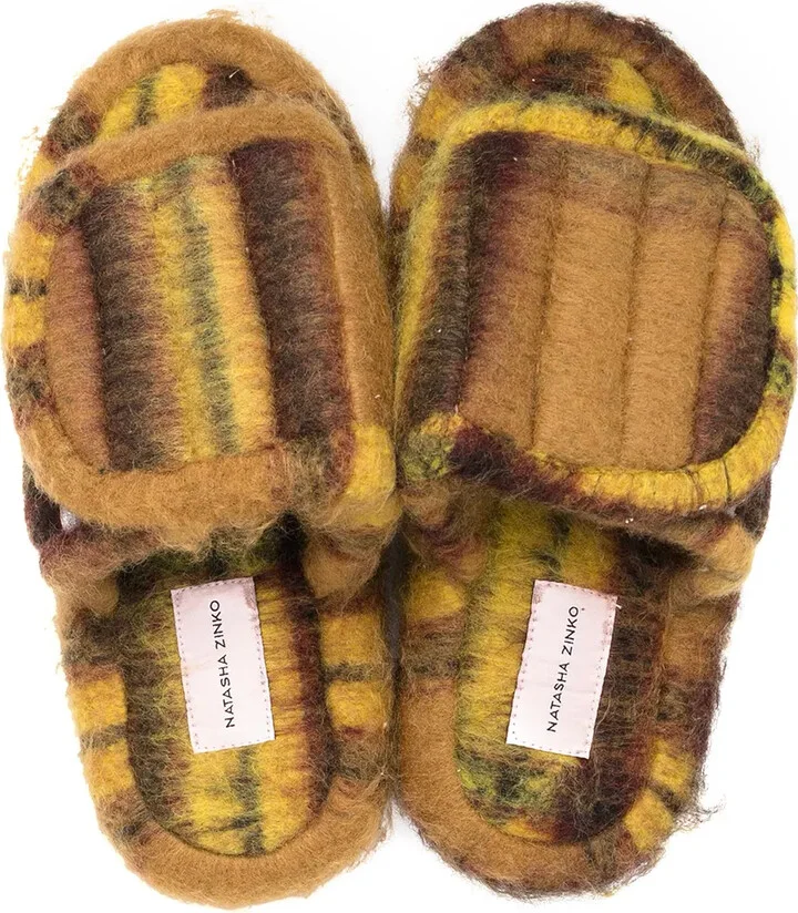 Touch-Strap Checked Slides - Image 4