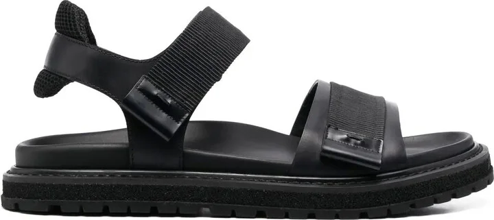 Touch-Strap Design Sandals
