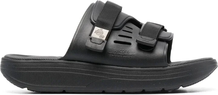 Touch-Strap Flat Sandals