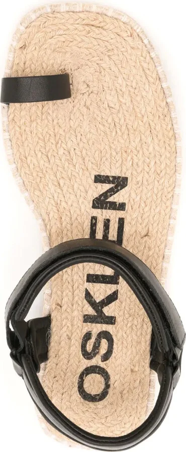 Touch-Strap Leather Sandals - Image 4