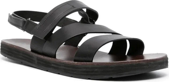Touch-Strap Leather Sandals - Image 2