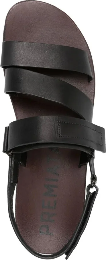 Touch-Strap Leather Sandals - Image 4