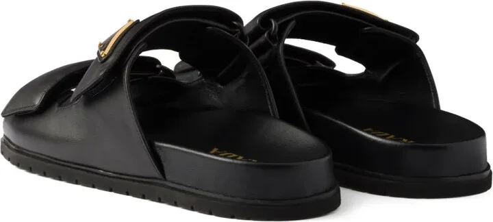 Touch-Strap Leather Sandals - Image 3