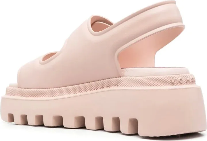 Touch-Strap Leather Sandals - Image 3